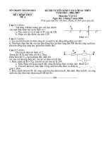 Bộ đề thi TS10 Thanh Hóa