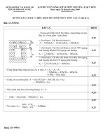 ĐÁP ÁN ĐỀ TS CHUYÊN LÝ LÊ QUÝ ĐÔN ĐÀ NẴNG 2009