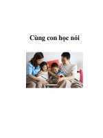 Cùng con học nói pdf