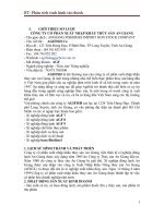 Phân tích tình hình tài chính công ty xuất nhập khẩu thuỷ sản An Giang ppsx