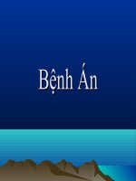 Tham khảo bệnh án 1 ppt