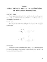 Giáo trình cơ sở lý thuyết hoá học - Chương 3 potx