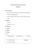 Thực hành: Tìm hiểu tình hình môi trường ở địa phương pdf