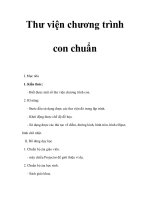 Thư viện chương trình con chuẩn ppsx