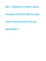 Bài 3 - Gestures in email & status through email -phần 6 pdf