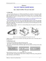 Bài giảng nguyên lý máy - Chương 4 potx