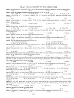 ON THI CAP TOC THEO TUNG PHAN VA TONG HOPDE DAI HOC DAY DU CAC NAM