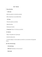 Giáo án hóa học lớp 12 chương trình nâng cao - Bài 7 pot