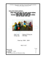 SKKN_Tổ chức hoạt động nhóm trong môn TNTD