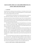 QUẦN XÃ THỦY SINH VẬT VÀ ĐẶC ĐIỂM THÍCH ỨNG CỦA CHÚNG TRONG HỆ SINH THÁI HỒ pdf