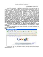 Giới thiệu phần mềm Google Earth