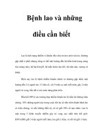 Bệnh lao và những điều cần biết pot