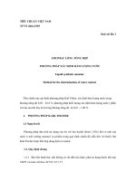 TIÊU CHUẨN VIỆT NAM TCVN 2616-1993 Soát xét lần 1 AMONIAC LỎNG TỔNG HỢP PHƯƠNG pptx