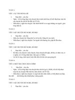 Mục tiêu chuẩn kiến thức lớp 4 môn Kể chuyện