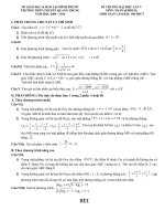 Đề thi thử lần 5 (môn Toán) trường THPT chuyên Quang Trung
