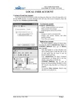 LOCAL USER ACCOUNT POLICY docx