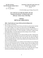 Qui chế tín chỉ đại học Công Nghiệp TPHCM doc