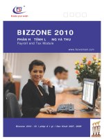 PHẦN MỀM TÍNH LƯƠNG VÀ THUẾ docx