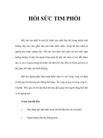 HỒI SỨC TIM PHỔI ppt