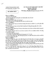 Đề chuyên Hóa 2010-2011 Quảng Nam