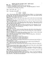 Tài liệu ôn thi đầu vào lơp 6 chọn vip