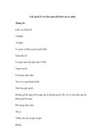 Giải quyết tố cáo liên quan đến lĩnh vực tư pháp Thông tin Lĩnh vực thống kê: ppt