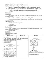 Giáo án sinh học 11 CB