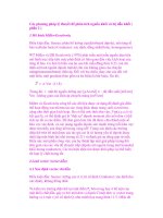 Các phương pháp lý thuyết để phân tích nguồn khối và bộ dẫn khối ( phần 2 ) pptx