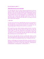 Di truyền phân tử ( phần 7 ) Thành phần hóa học của các nucleotide pptx