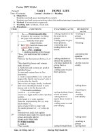 giáo án tếng anh 12 HKi (đầy đủ)