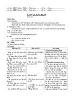 Giáo án Sinh học 10 CB