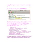 Hướng dẫn kết hợp iTunes Playlist với SugarSync trong Mac OS X (phần 2) ppsx