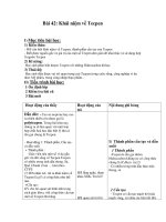 Giáo án hóa học lớp 11 - Bài 42 ppt