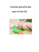 Cách đơn giản để bé làm quen với chữ viết docx