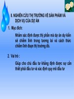 BÀI GIẢNG - LẬP DỰ ÁN - CHƯƠNG III (tiếp) ppsx