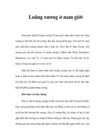 Loãng xương ở nam giới pdf