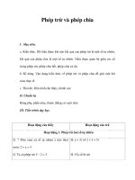 Phép trừ và phép chia pdf