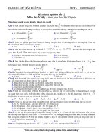 De thi thu ĐH cua truong chuyen Phan Boi Chau