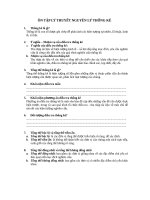 ÔN TÂP - LÝ THUYÊT NGUYÊN LÝ THÔNG KÊ ppsx