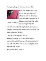 Những ứng dụng nhẹ cho máy cấu hình thấp ppsx