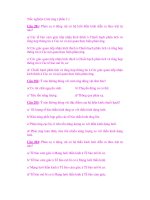 Trắc nghiệm Cảm ứng ( phần 2 ) pot