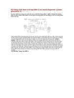 Hệ thống chẩn đoán tích hợp OBD II docx