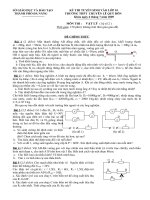 ĐỀ TS  CHUYÊN LÝ LÊ QUÝ ĐÔN ĐÀ NẴNG 2005
