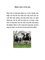 Bệnh viêm vú bò sữa Bệnh viêm vú (infection) Bệnh xảy ra khi vi khuẩn xâm nhập pdf