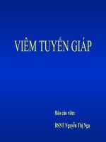 VIÊM TUYẾN GIÁP ppt