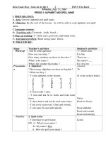 Giao an on he cho HS lop 5 len lop 6