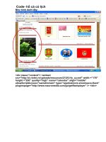 Code Đồng hồ thời gian