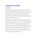 Chọn phiên bản Linux phù hợp docx