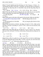 ôn thi dh môn toán