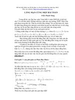 12 cách giải bộ đề thi thử năm 2010